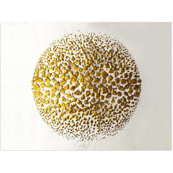 Toile décorative Golden stone 70 x 100 cm