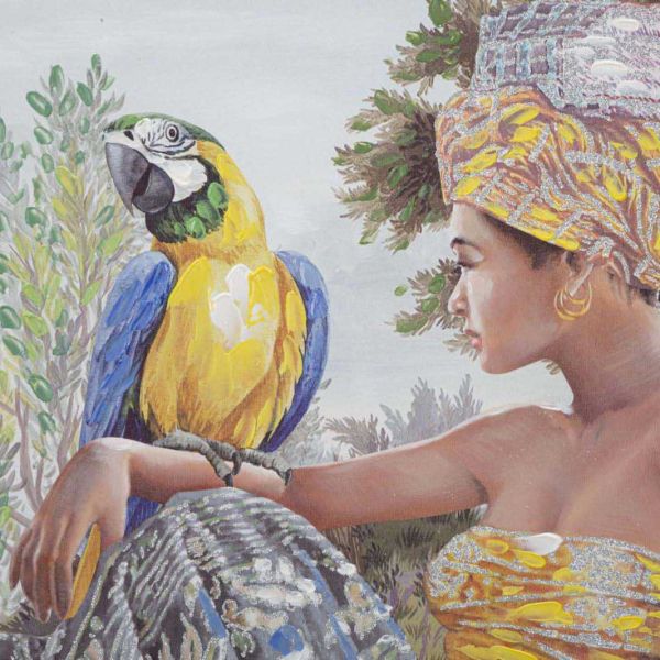 Toile décorative Kenda 120 x 3 x 90 cm - 85,90