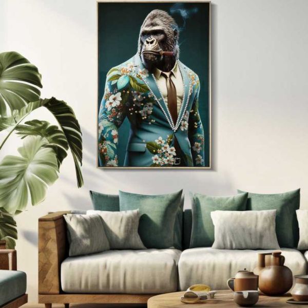 Toile décorative Kongy 62 x 4 x 92 cm - MAURO FERRETTI