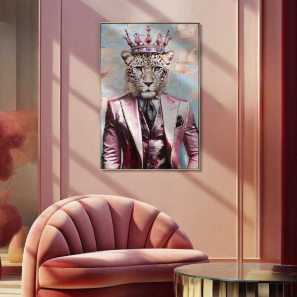 Toile décorative Tela King 82 x 4.5 x 122 cm - MAURO FERRETTI