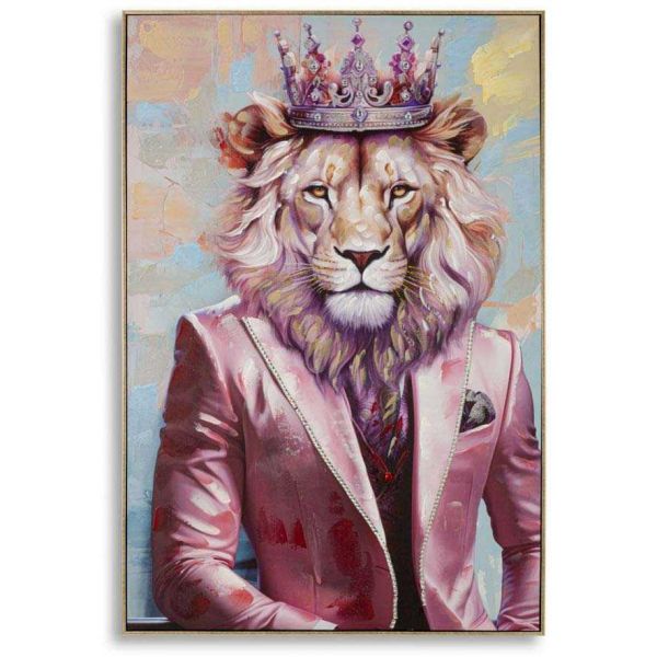 Toile décorative Tela King 82 x 4.5 x 122 cm