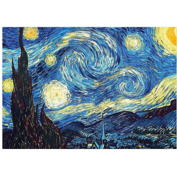 Toile décorative The starry night 100 x 70 cm