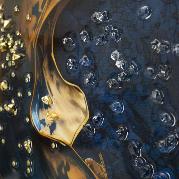 Toile décorative avec cadre Andromeda 60 x 4 x 90 cm - 5