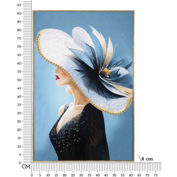 Toile décorative avec cadre Colour 62 x 4 x 92 cm - MAU-0540