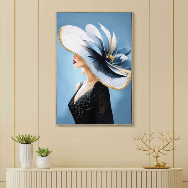Toile décorative avec cadre Colour 62 x 4 x 92 cm - MAURO FERRETTI