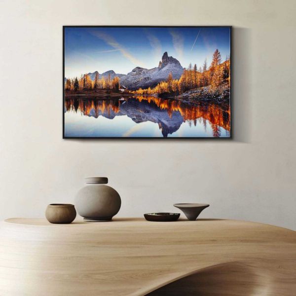 Toile décorative avec cadre Lake 90 x 4 x 60 cm - MAURO FERRETTI
