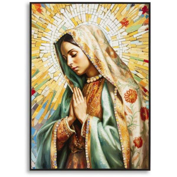 Toile décorative avec cadre Madonna 72 x 4 x 102 cm