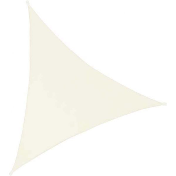 Toile d'ombrage triangulaire 3 mètres