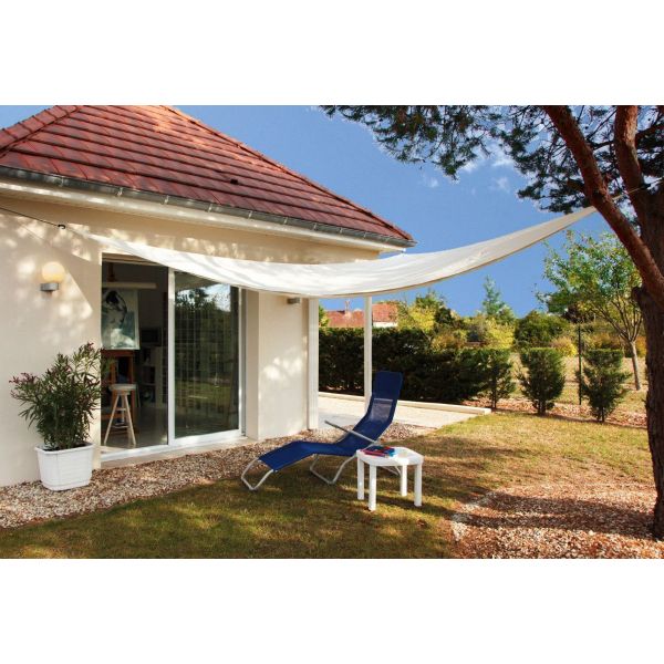 Toile d'ombrage triangulaire 3 mètres - IDEPRICE