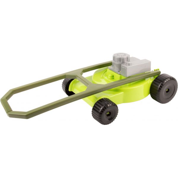 Tondeuse enfant en plastique vert bi-ton - 5