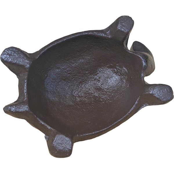 Tortue décorative en fonte - 5