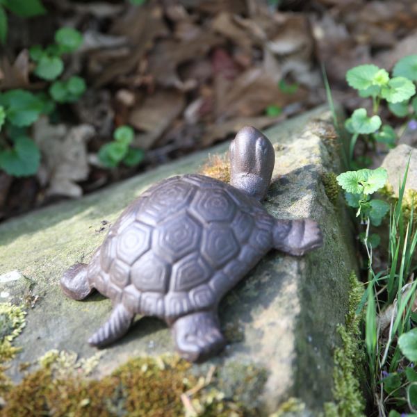 Tortue décorative en fonte - ESS-0637