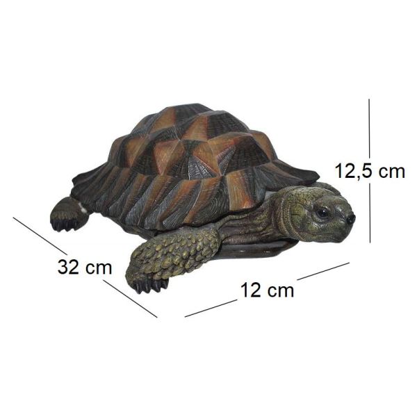 Tortue en résine 32 cm - VID-0132