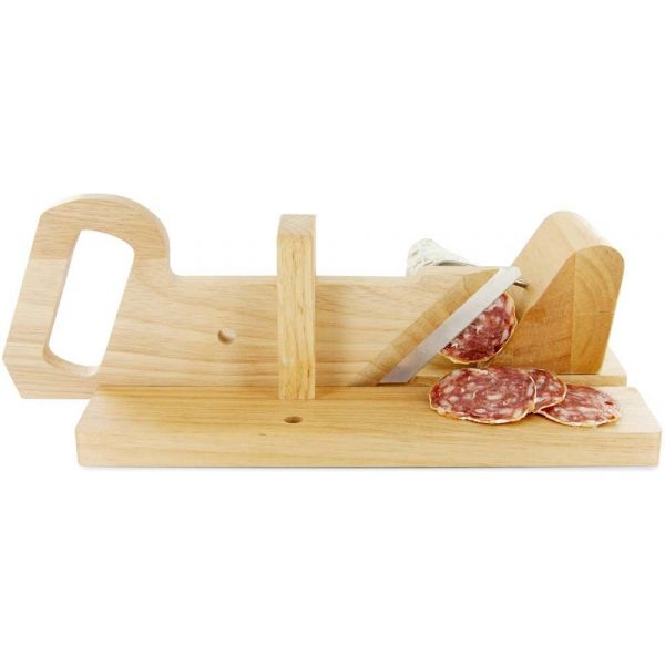 Trancheuse à charcuterie en bois - 19,90