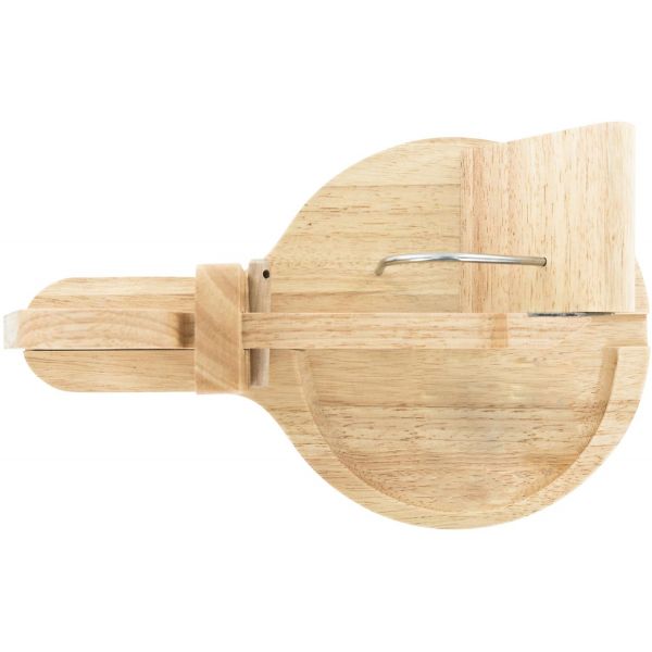 Trancheuse charcuterie ronde en bois - 17,90