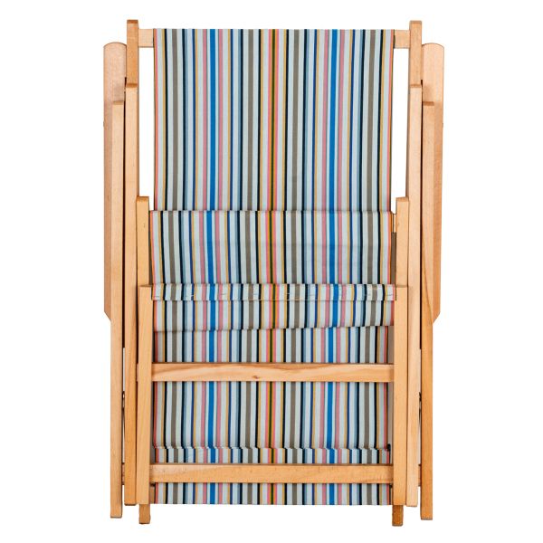 Transat avec repose pieds multicolore - 7