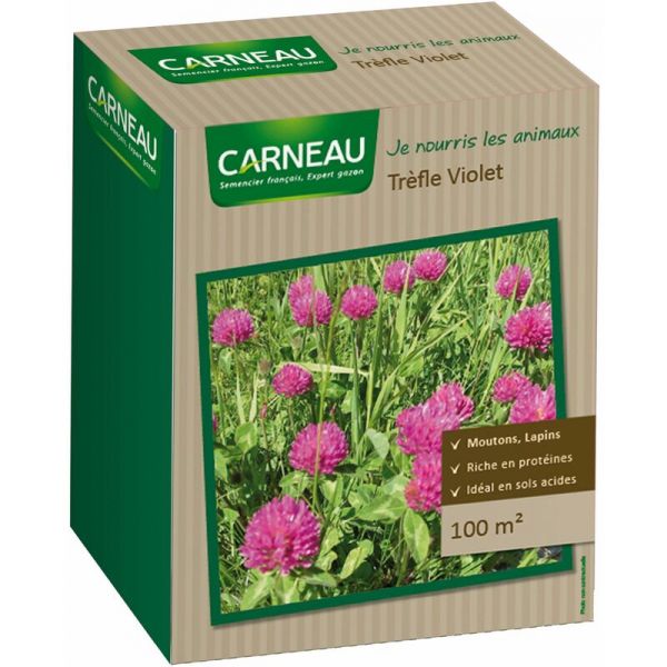 Trèfle violet Je nourris les animaux 100 m²
