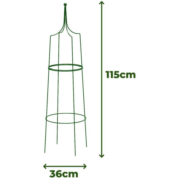 Treilli en acier 36 x 115 cm Cross - KOM-0135