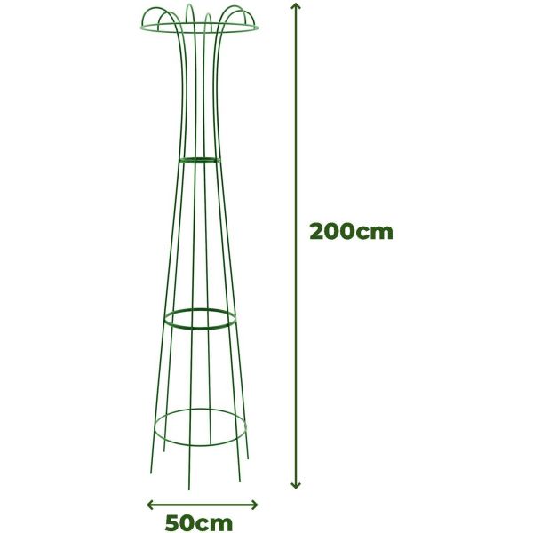 Treilli en acier 50 x 200 cm Obelisk - KOM-0172