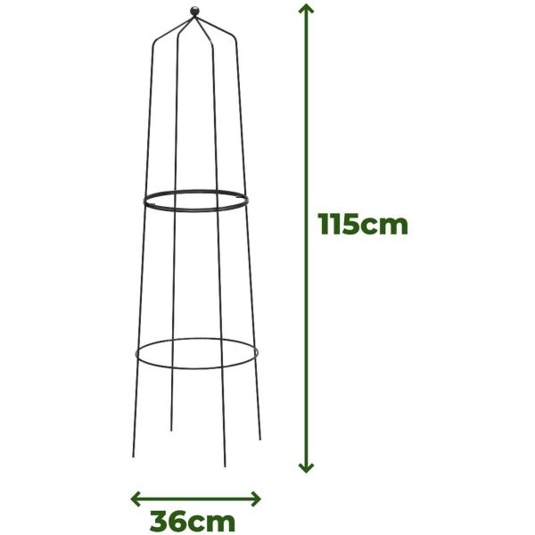 Treilli en acier 36 x 115 cm Tower - KOM-0106