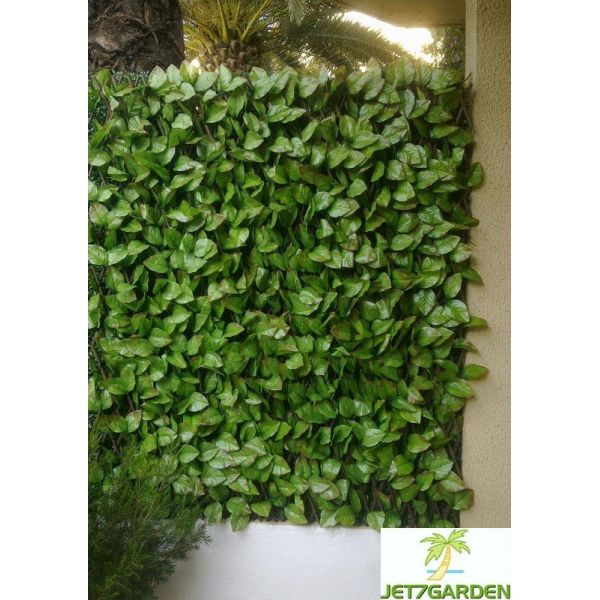 Treillis en bois de saule feuilles de rosier (Lot de 6) - 6