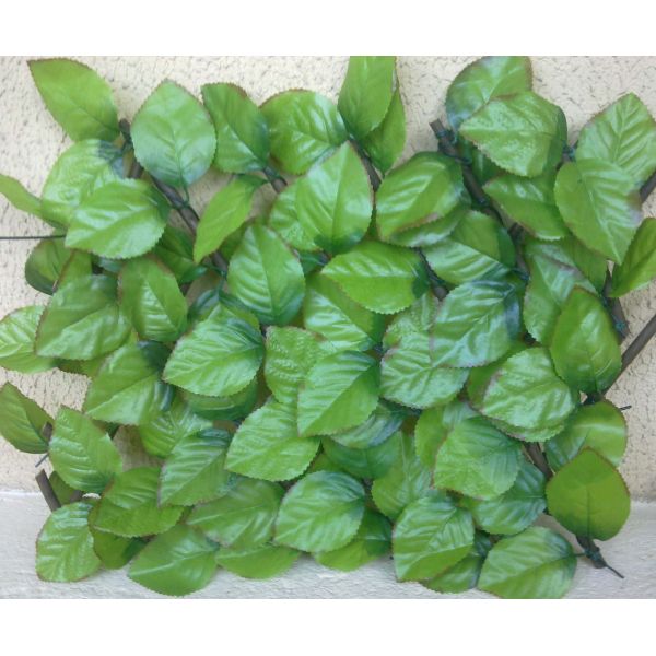 Treillis en bois de saule feuilles de rosier (Lot de 6) - 279