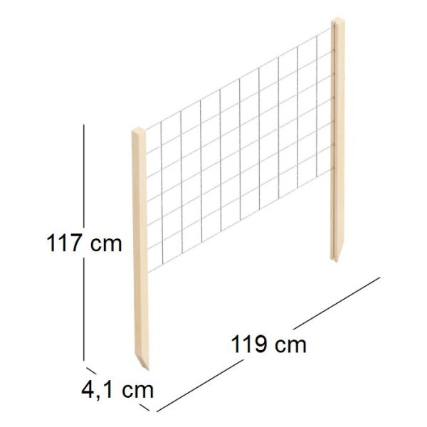 Treillis pour carré potager Gardenbox - SIA-0105