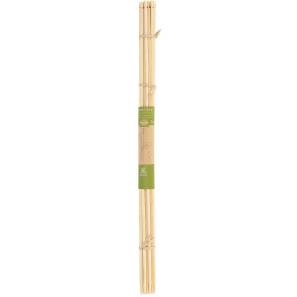 Tuteur en bambou pour plantes 50 cm (Lot de 20) - GARDEN TOOLS