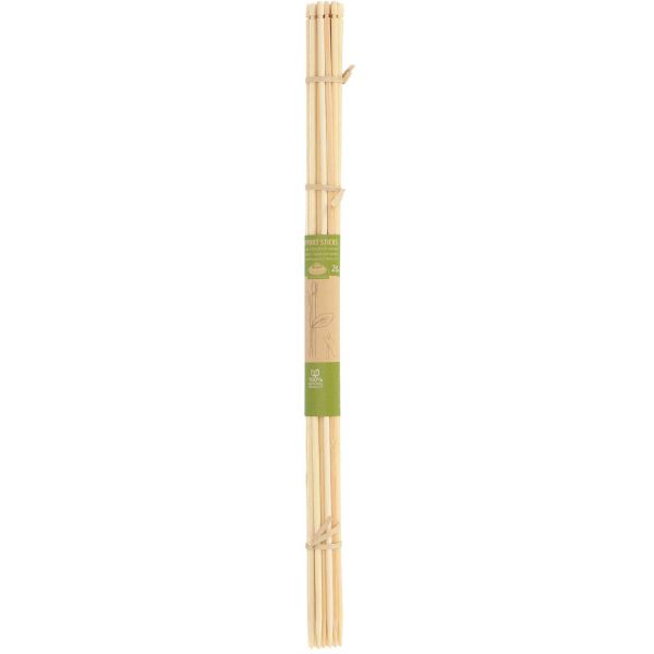 Tuteur en bambou pour plantes 50 cm (Lot de 20) - GARDEN TOOLS