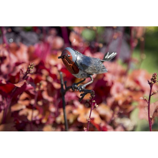 Tuteur pour jardinière rouge gorge - 24,90