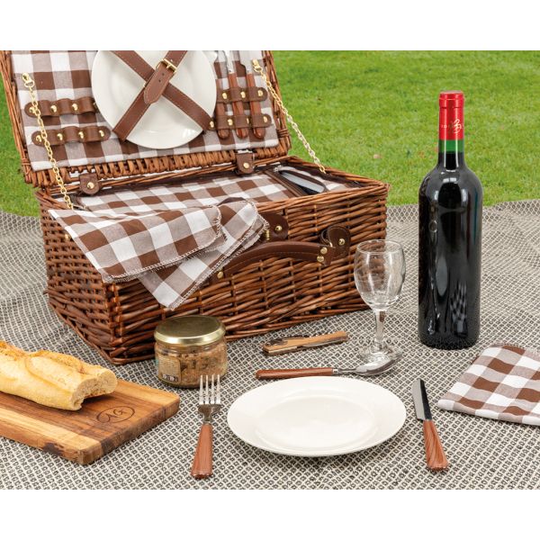 Valise pique-nique isotherme Vichy - AUBRY GASPARD