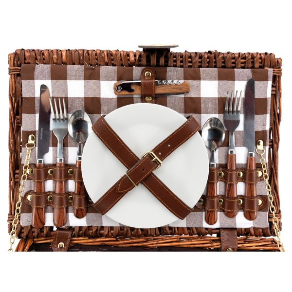 Valise pique-nique isotherme Vichy - 6