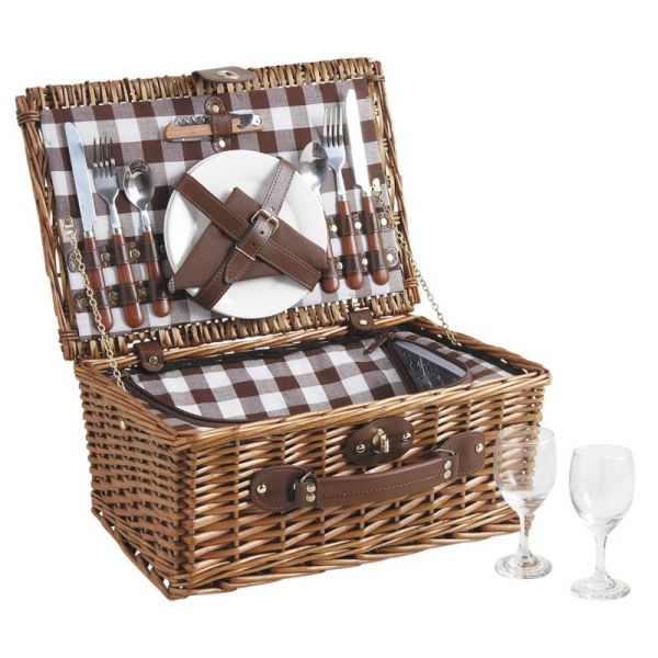 Valise pique-nique isotherme Vichy - AUBRY GASPARD