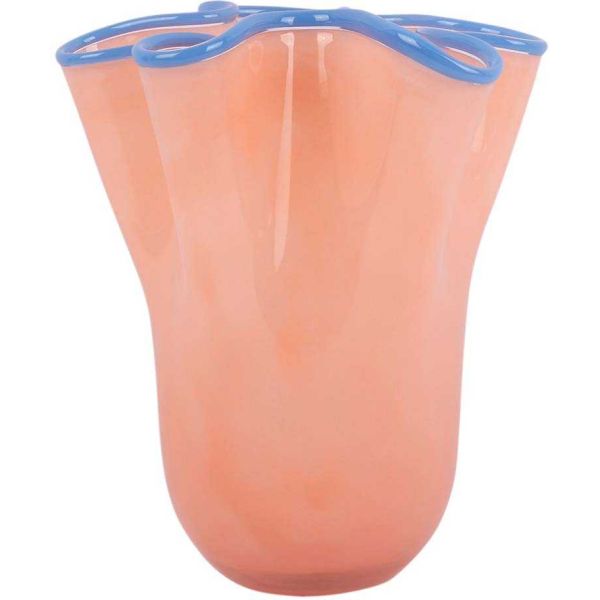 Vase en verre Ruffles Medium