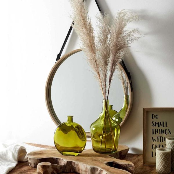 Vase bonbonne en verre Augustine (Lot de 2) - THE HOME DECO FACTORY
