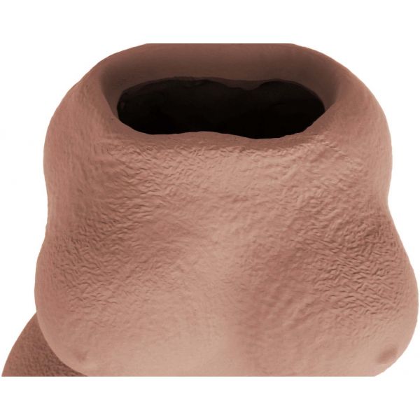 Vase buste de femme en résine Lady - 7