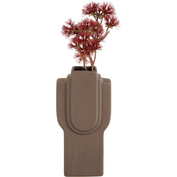 Vase en céramique Art rectangles 23 cm - PT