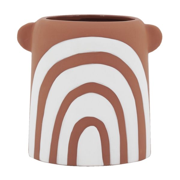 Vase en céramique Terracotta arc en ciel - AUB-5123