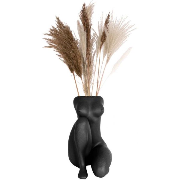 Vase corps de femme en résine Lady