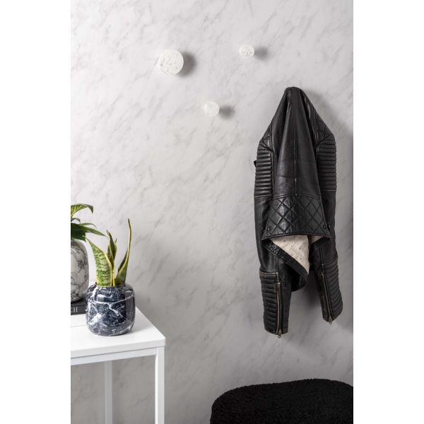 Vase effet marbre Marble sphere 13.5 x 12.5 cm - 5