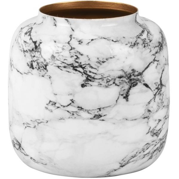 Vase effet marbre Marble sphere 19.5 x 19.5 cm