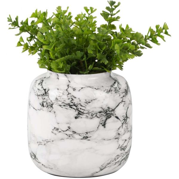 Vase effet marbre Marble sphere 19.5 x 19.5 cm - PRE-1159