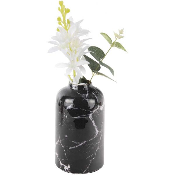 Vase effet marbre Marble straight 9 x 15 cm - PT