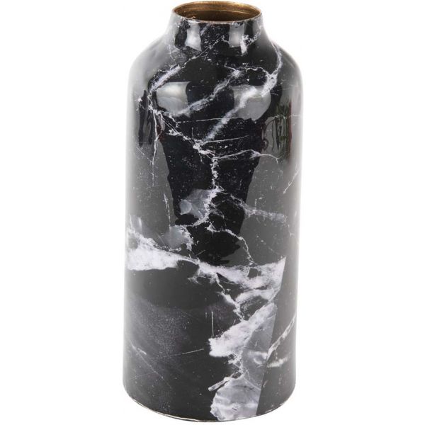 Vase effet marbre Marble straight 9 x 20 cm