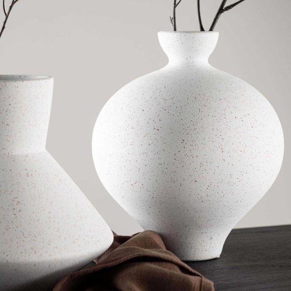 Vase en grès Rellis 6x24 cm - VENTURE HOME