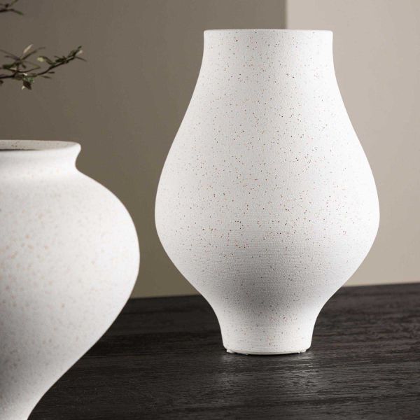 Vase en grès Rellis 10x24 cm - VENTURE HOME