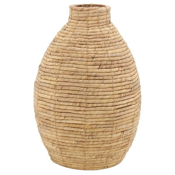 Vase jarre en jacinthe d'eau