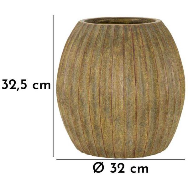 Vase en magnésie Breeze - MAU-0627