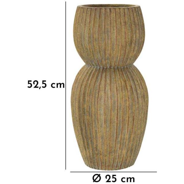 Vase en magnésie Breeze - MAU-0626