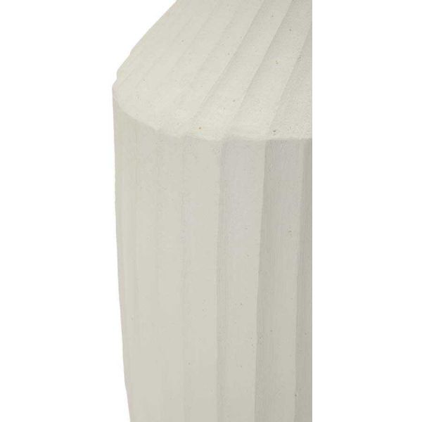 Vase en magnésie Ice  28.5 x 50.5 cm - 5